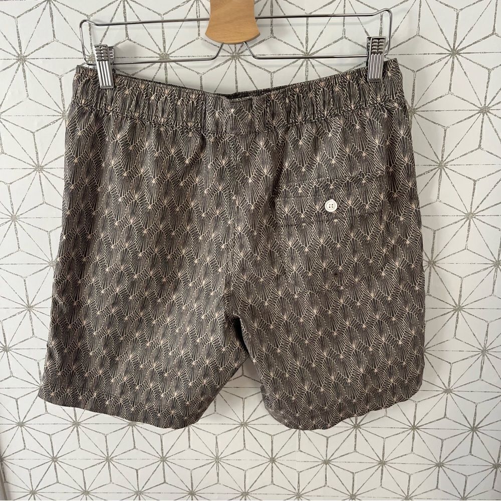 Rails Art Deco Patterned Swim Trunks - Picture 5 of 6